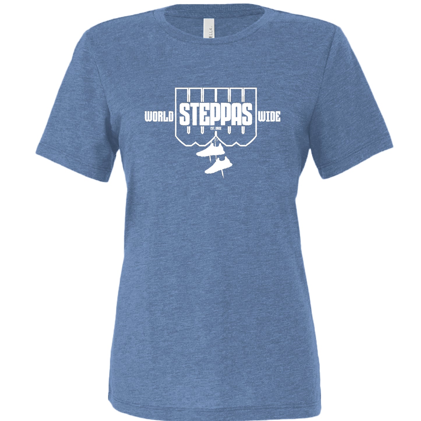 Blue Triblend - 6413 - FRONT
