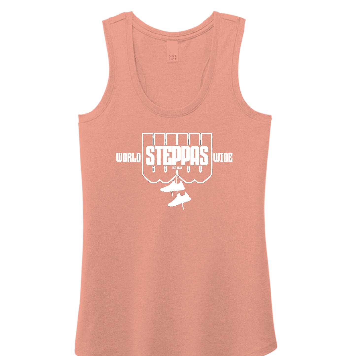 Heathered Dusty Peach - DM138L - FRONT