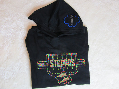 "World Wide Steppas Signature Hoodie Set – Sizes Small to 4X"