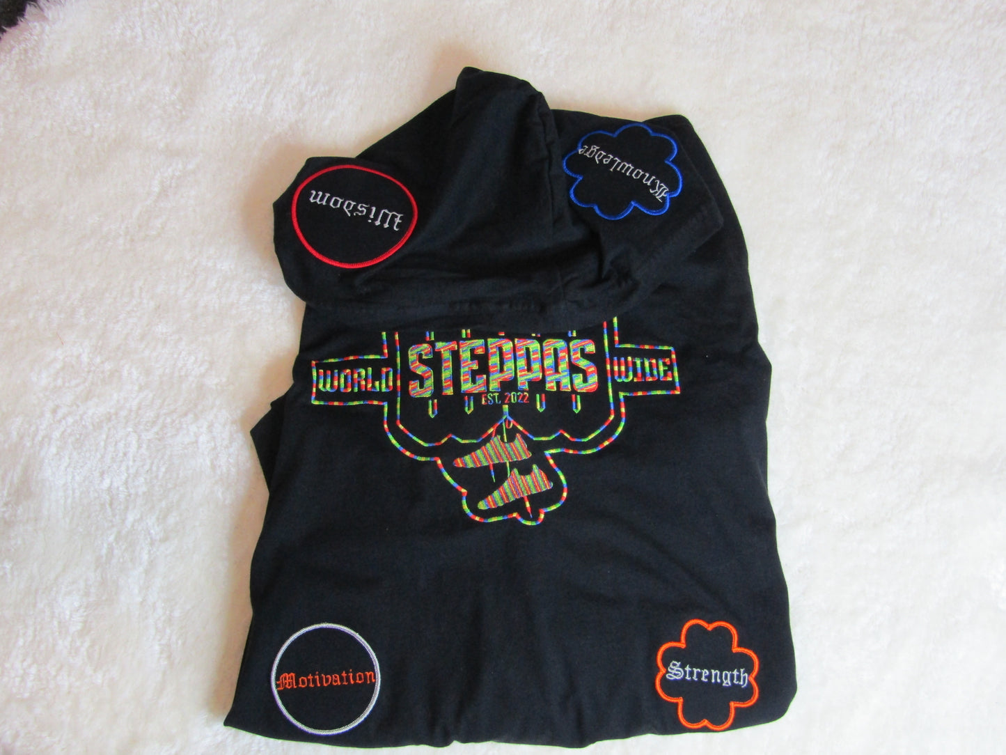 "World Wide Steppas Signature Hoodie Set – Sizes Small to 4X"