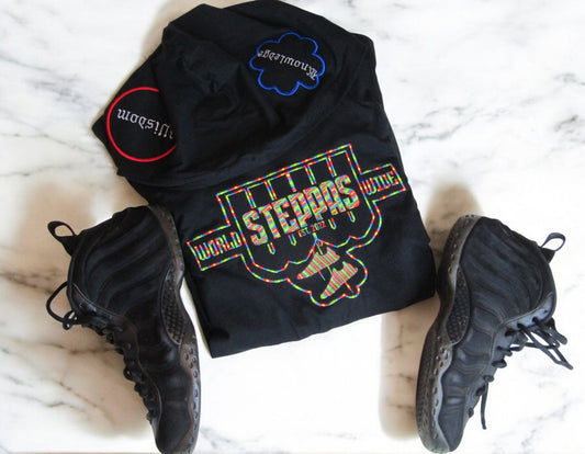 "World Wide Steppas Signature Hoodie Set – Sizes Small to 4X"