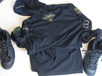 "World Wide Steppas Signature Hoodie Set – Sizes Small to 4X"