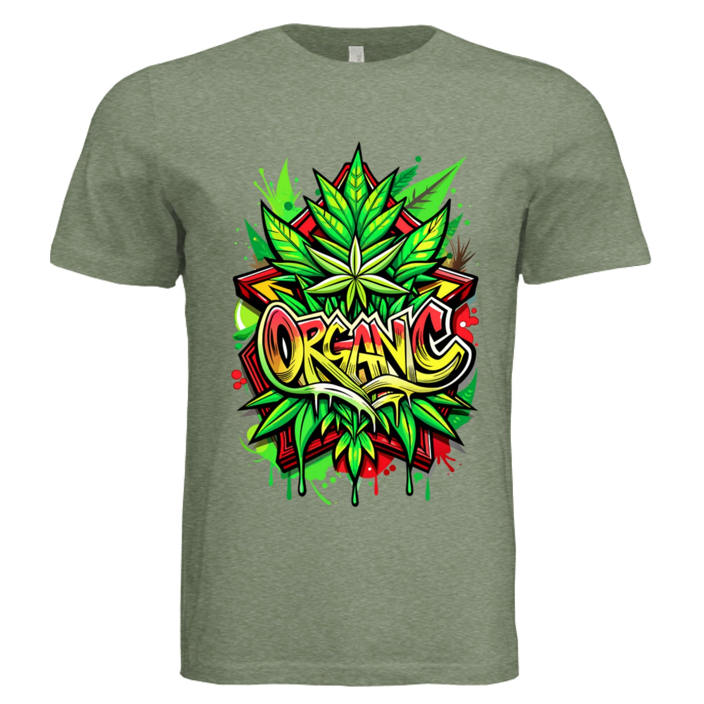 OLIVE TRIBLEND - FRONT