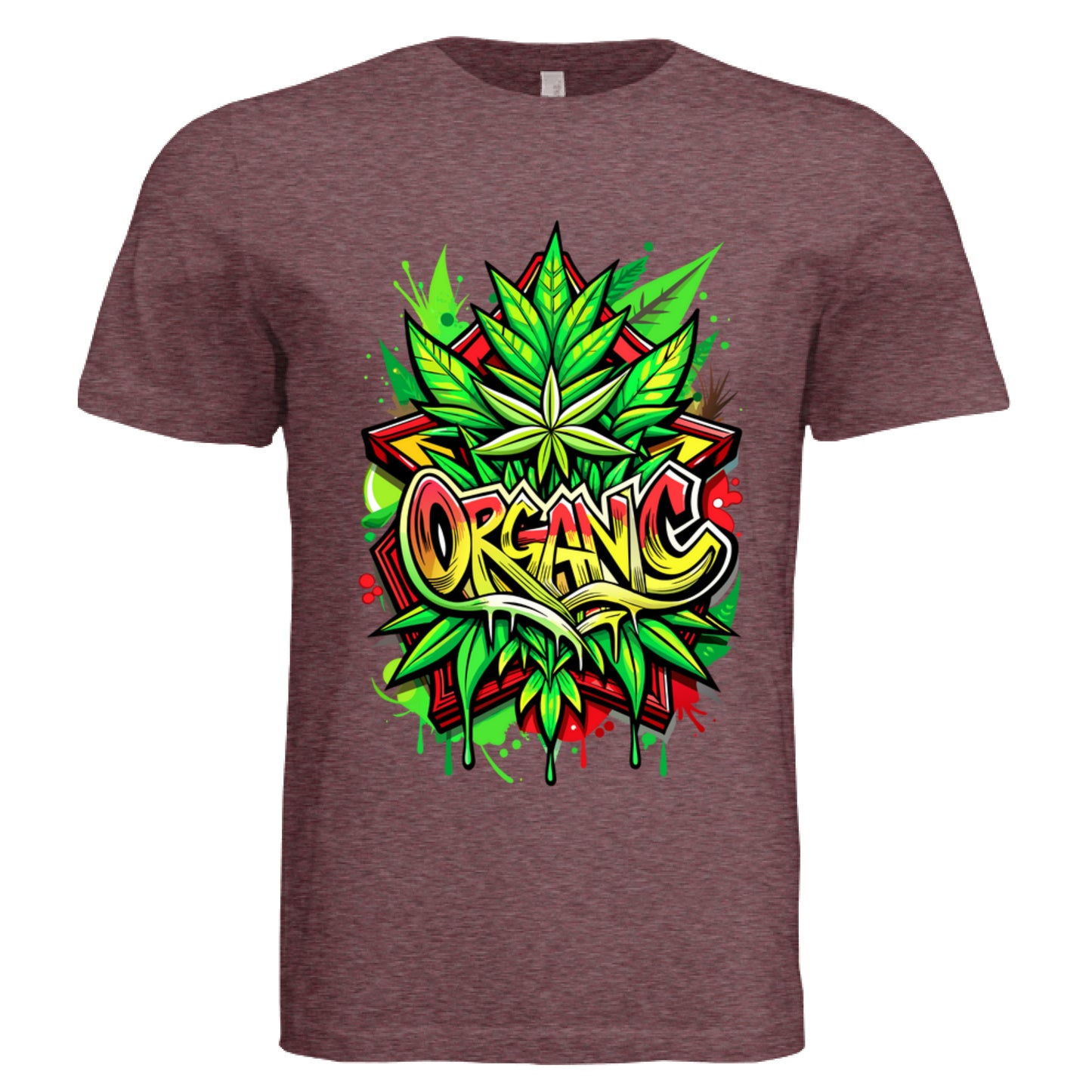 MAROON TRIBLEND - FRONT