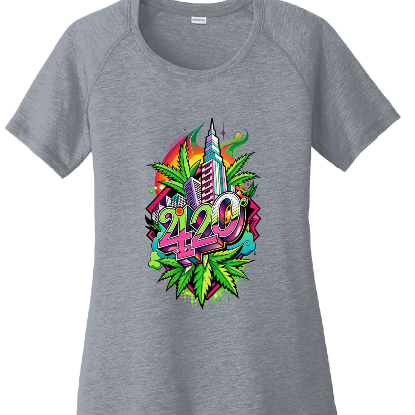 True Navy Hthr - FRONT