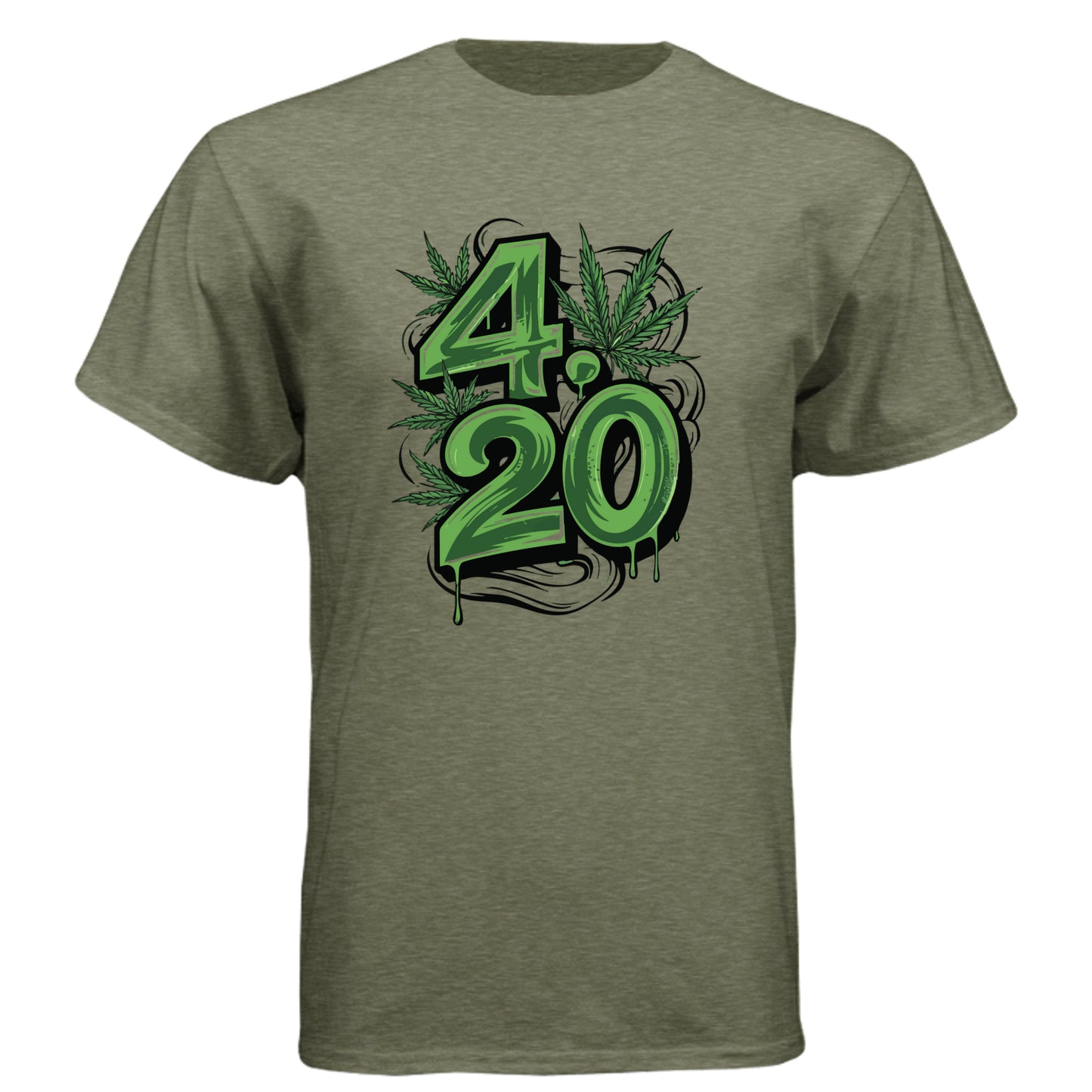 MILITARY GREEN - 6010 - FRONT