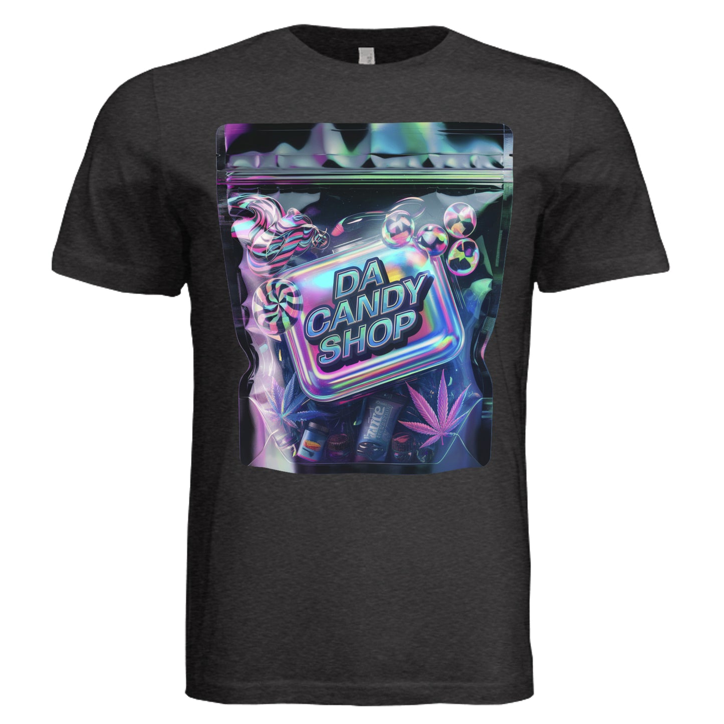 BLK HTHR TRIBLND - 3413C - FRONT