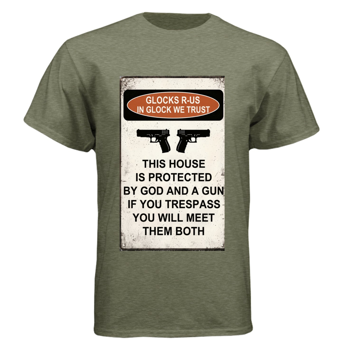MILITARY GREEN - 6010 - FRONT