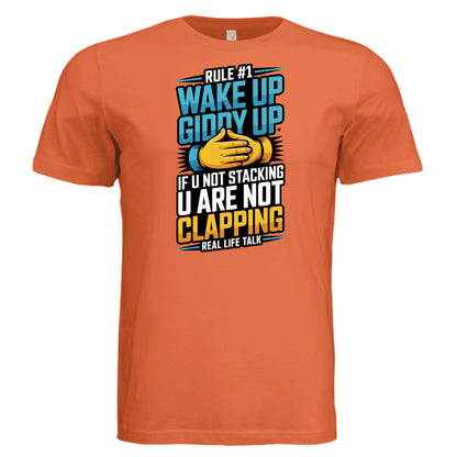 Solid Orange Triblend - 3413C - FRONT