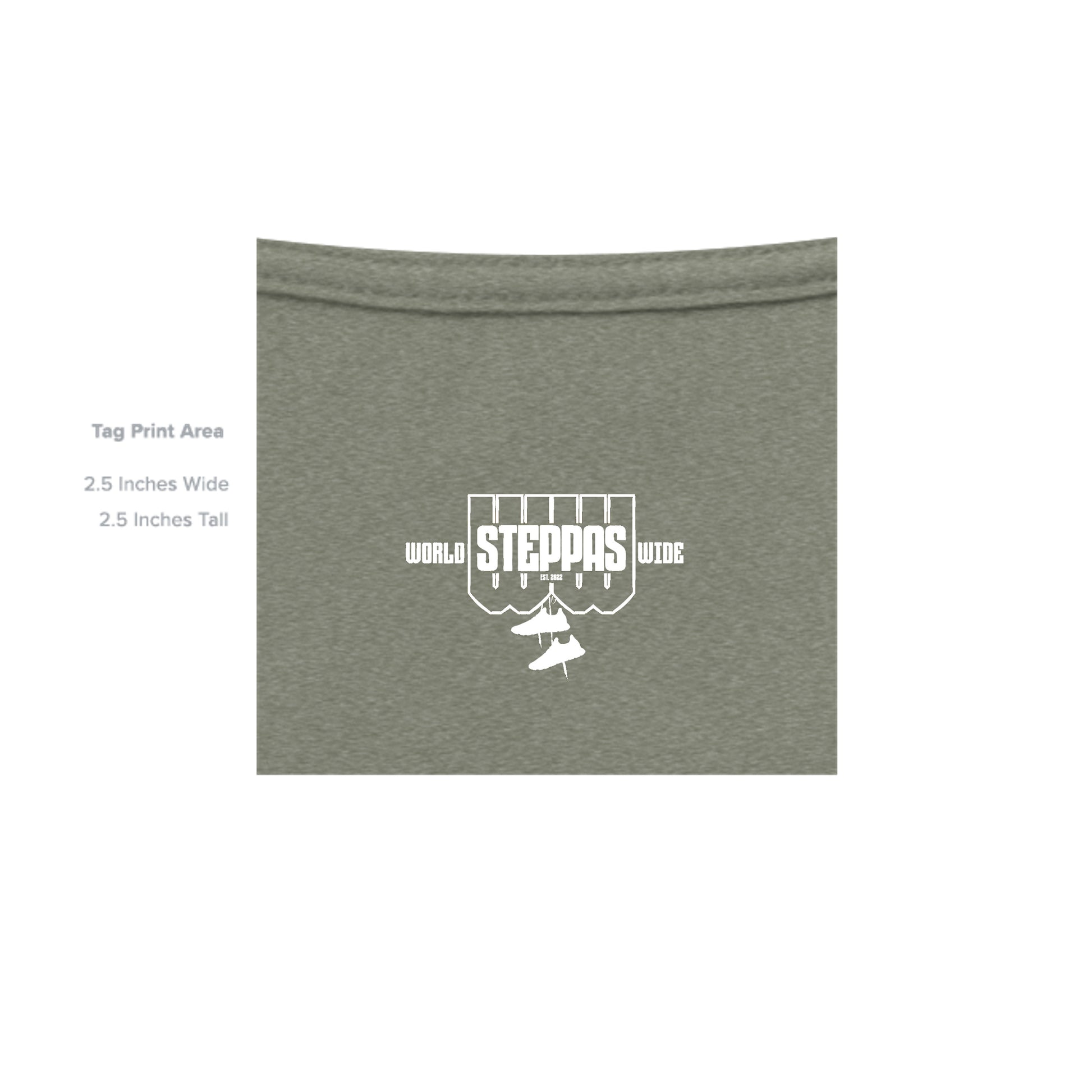 Military Green Triblend - 3413C - INSIDE_TAG_LINE