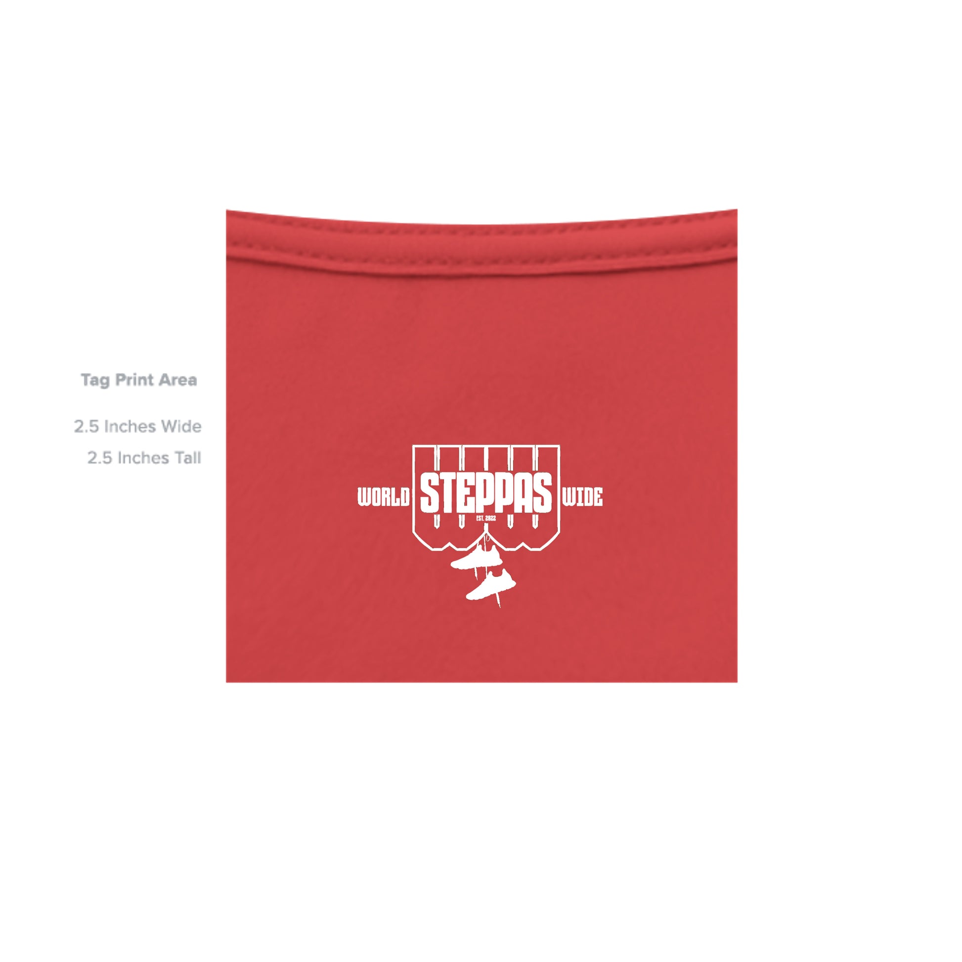 SOLID RED TRIBLN - 3413C - INSIDE_TAG_LINE