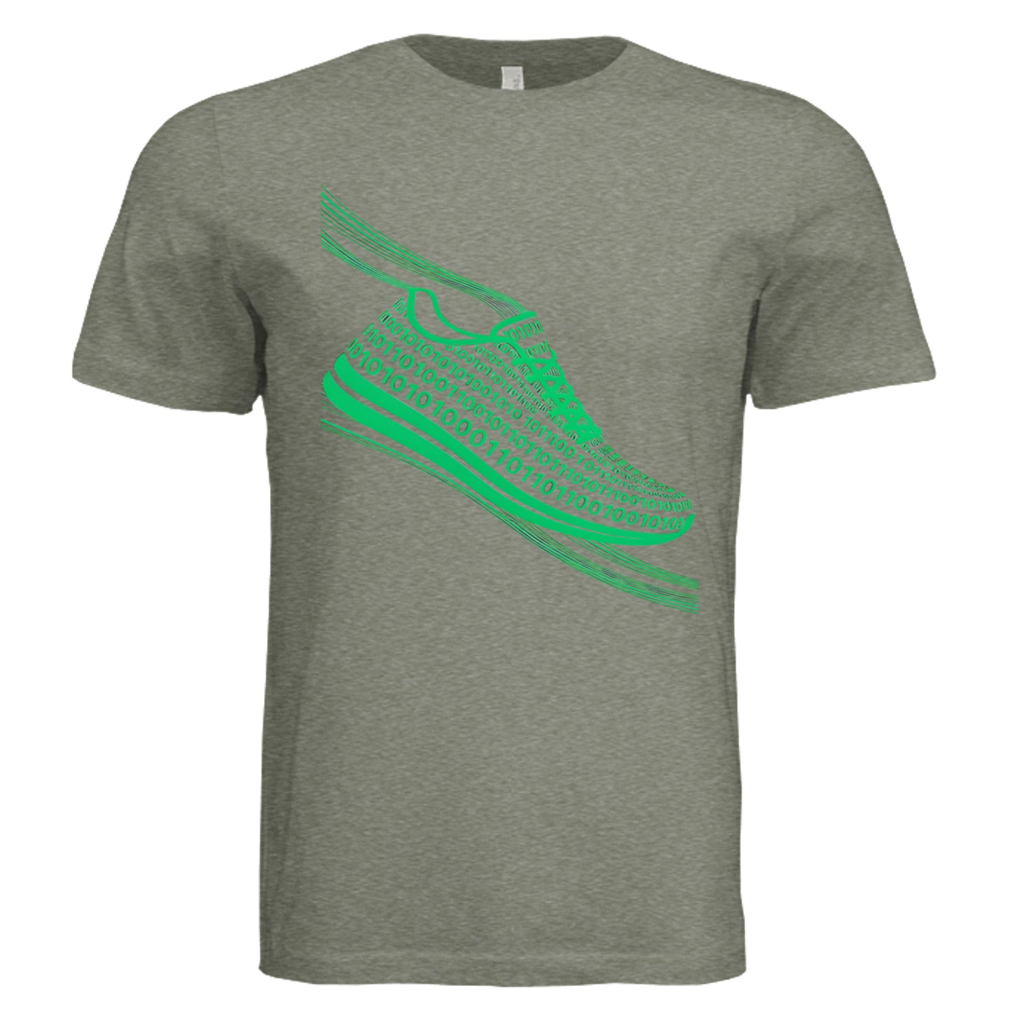 Military Green Triblend - 3413C - FRONT