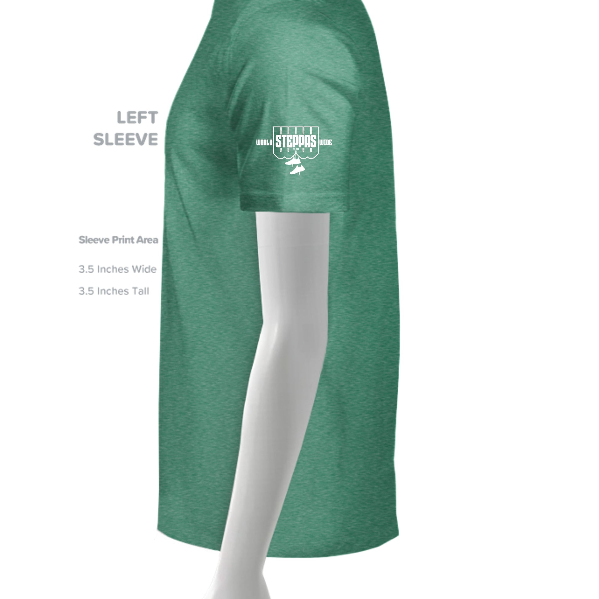 Kelly Triblend - 3413C - SLEEVE_LEFT