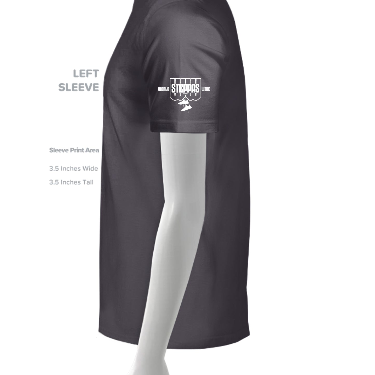 SD DARK GRY TRBL - 3413C - SLEEVE_LEFT