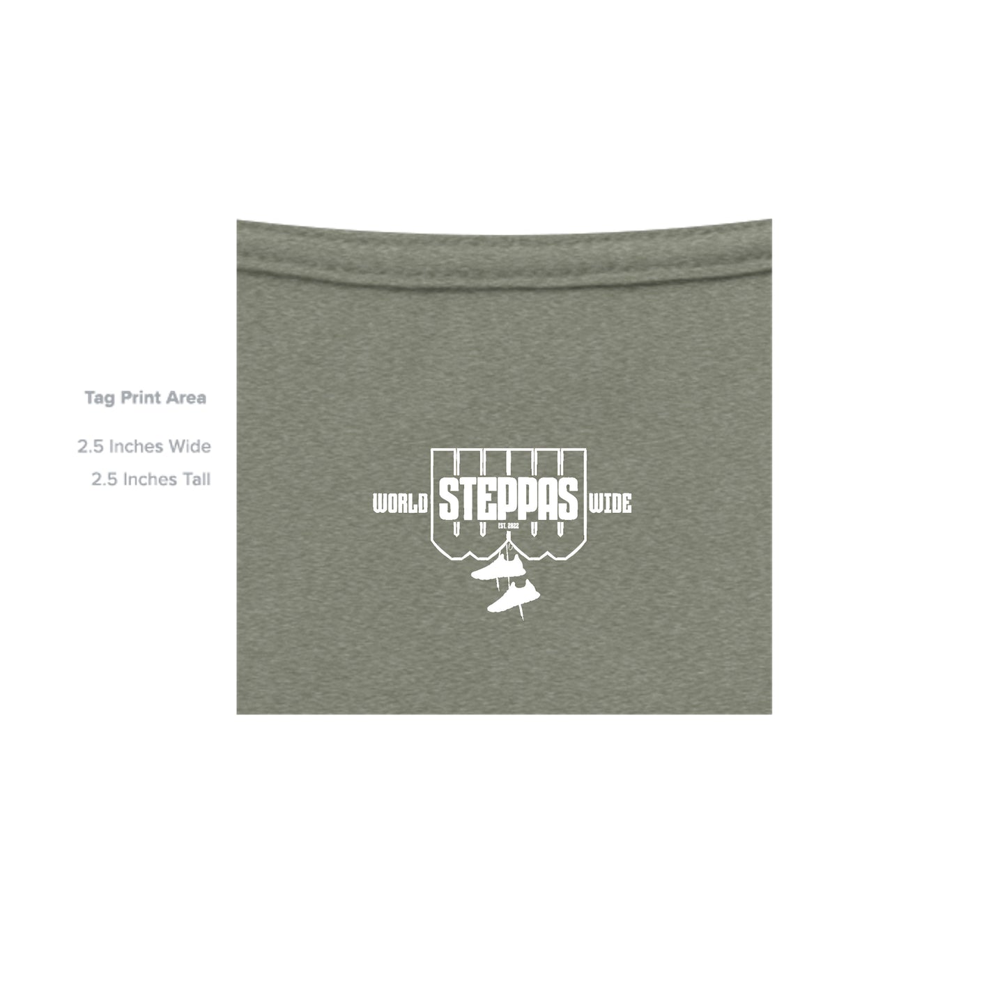 Military Green Triblend - 3413C - INSIDE_TAG_LINE