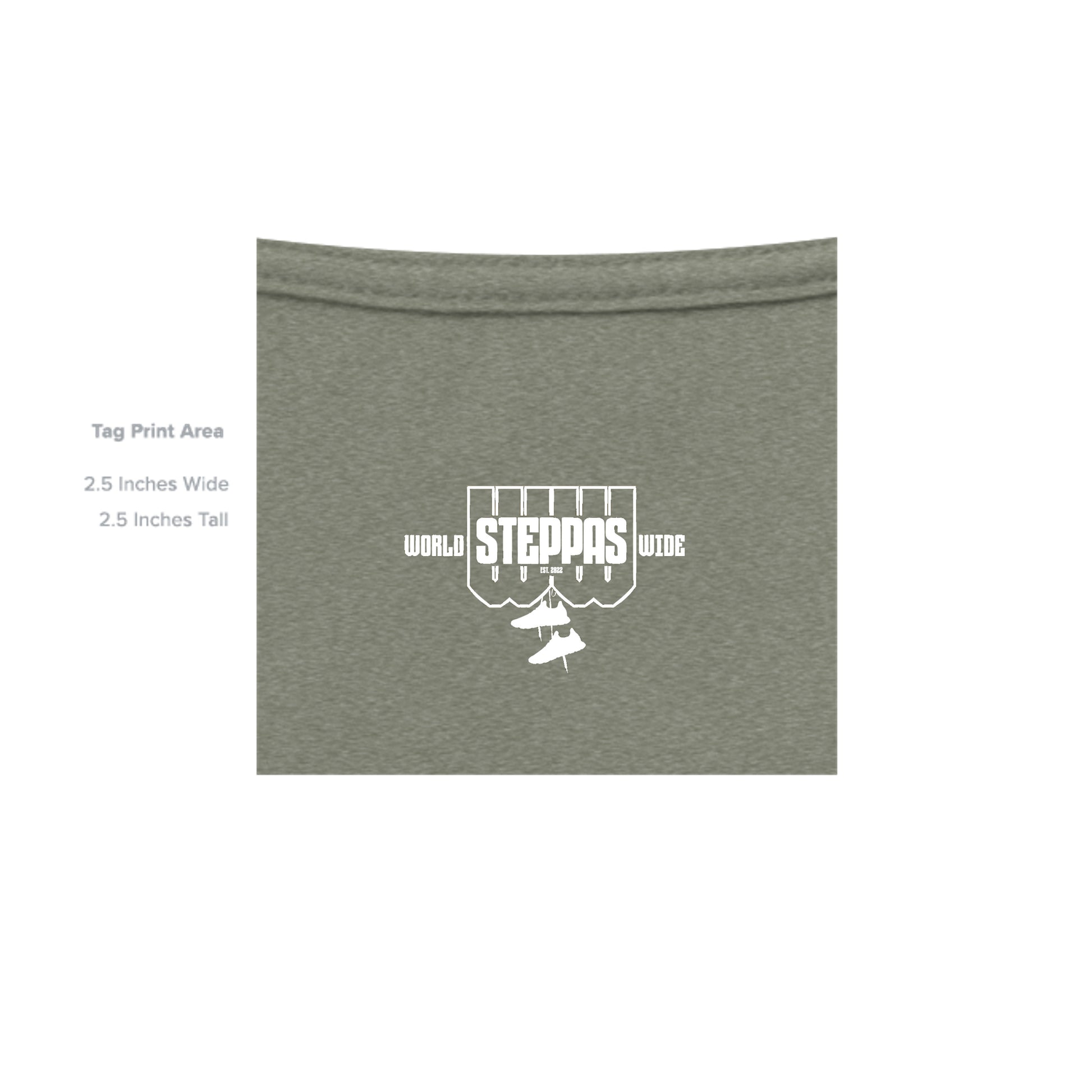 Military Green Triblend - 3413C - INSIDE_TAG_LINE