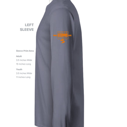 True Navy Hthr - ST406 - SLEEVE_LEFT