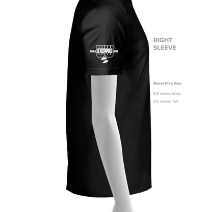 SLD BLK TRIBLEND - 3413C - SLEEVE_RIGHT