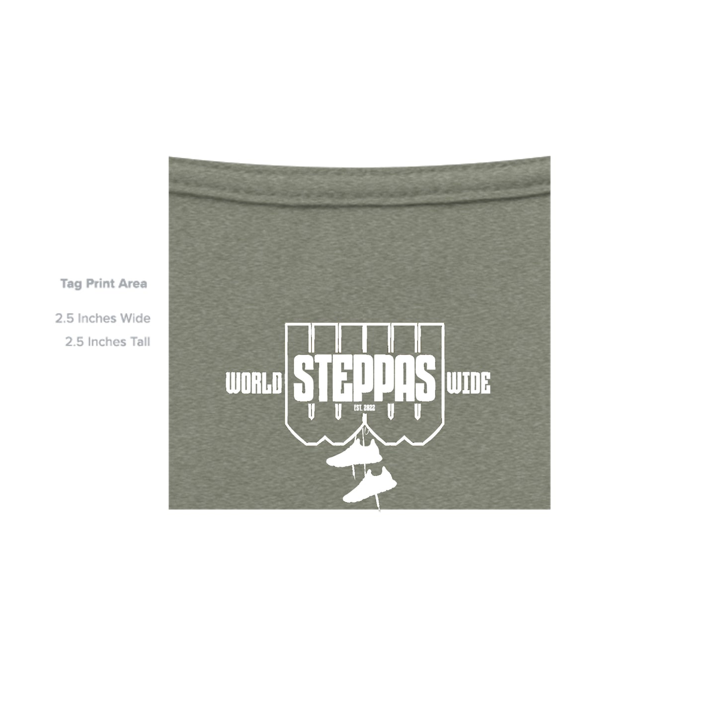 Military Green Triblend - 3413C - INSIDE_TAG_LINE