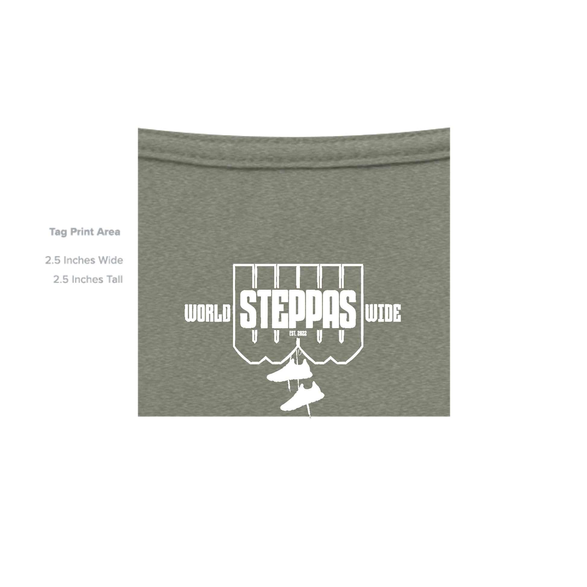 Military Green Triblend - 3413C - INSIDE_TAG_LINE