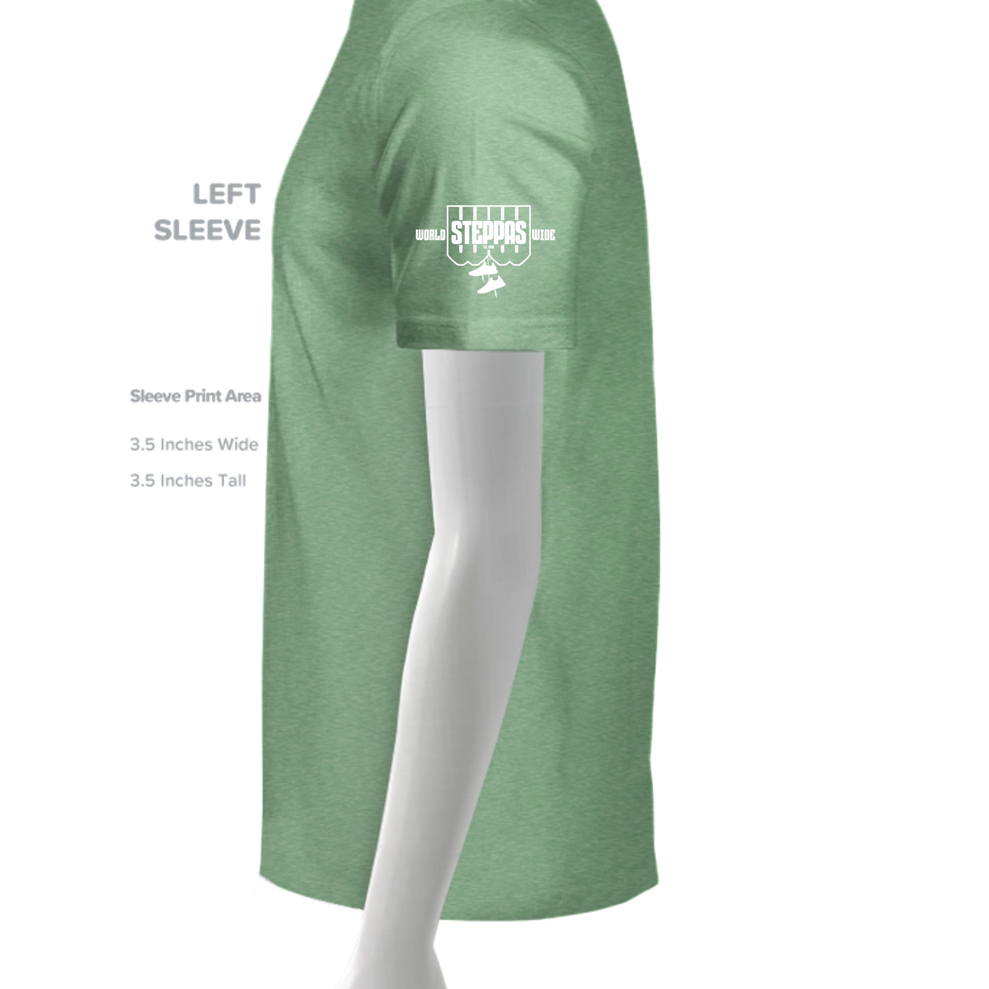 GREEN TRIBLEND - 3413C - SLEEVE_LEFT