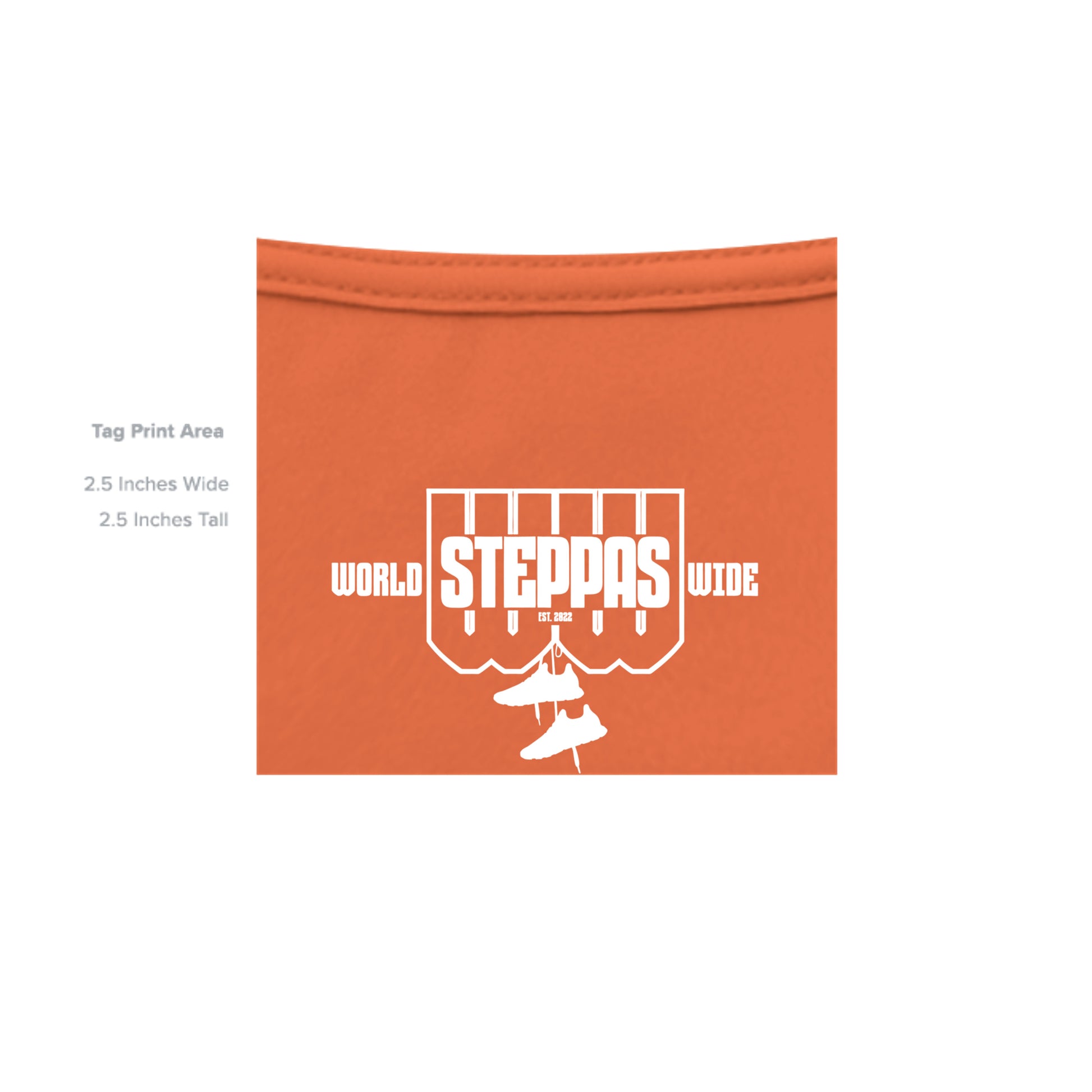 Solid Orange Triblend - 3413C - INSIDE_TAG_LINE