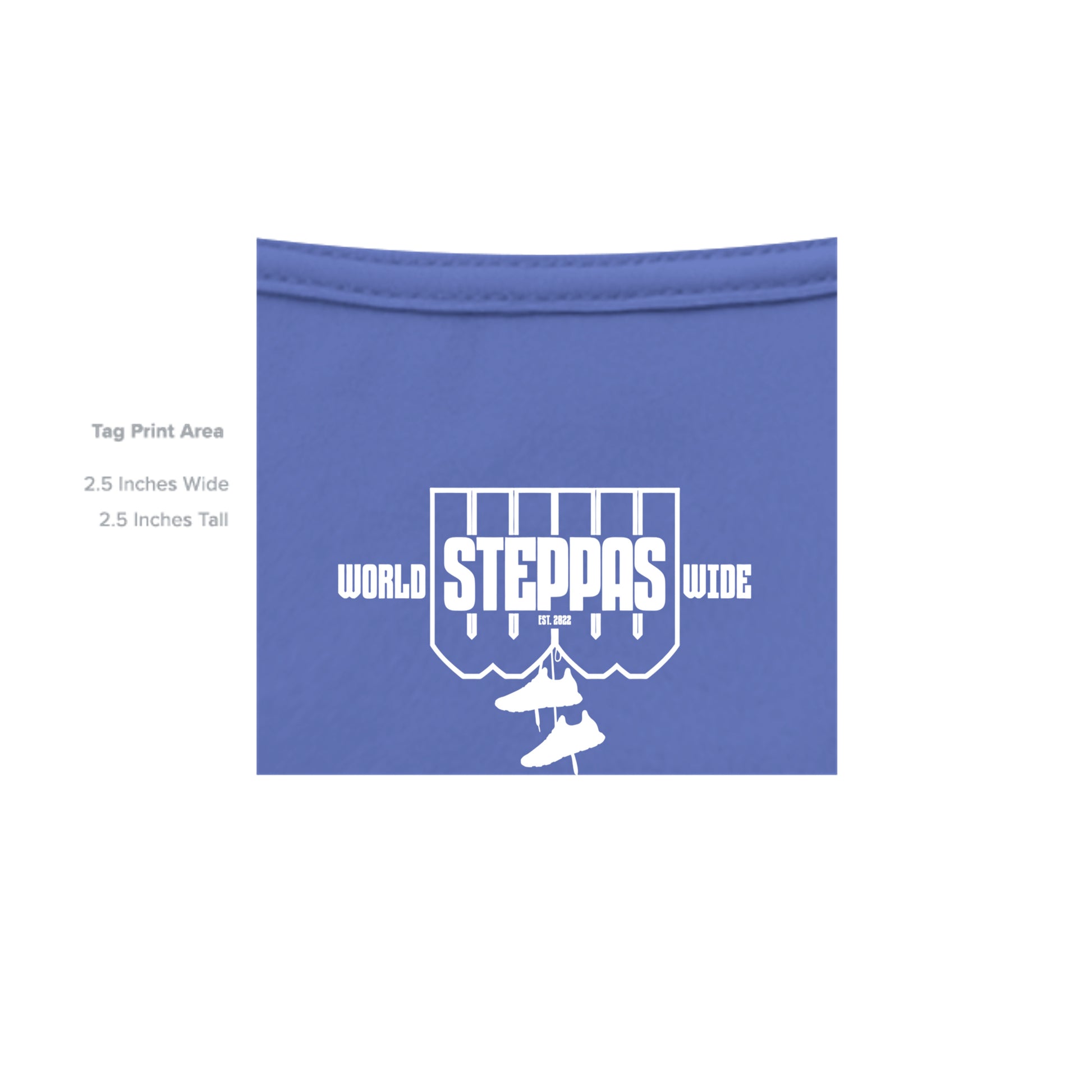 Solid True Royal Triblend - 3413C - INSIDE_TAG_LINE