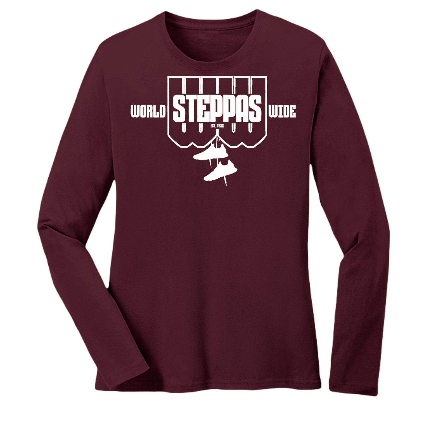Athletic Maroon - LPC54LS - FRONT